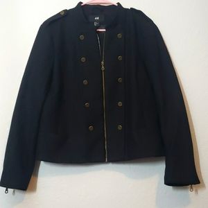 H&M military jacket. Size 16.
